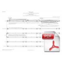 Pagès-Corella: Tangram para Flauta, Saxofón Alto, Violín, Violonchelo y Piano (Partitura General) [PDF]