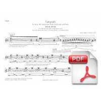 Pagès-Corella: Tangram para Flauta, Saxofón Alto, Violín, Violonchelo y Piano (Partes Instrumentales) [PDF]